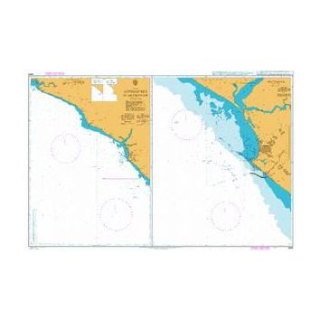 3648 Approaches to Buchanan Admiralty Chart