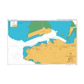 3660 Aden Inner Harbour Admiralty Chart