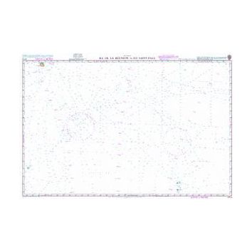 4713 Ile de la Reunion to Ile Saint-Paul Admiralty Chart
