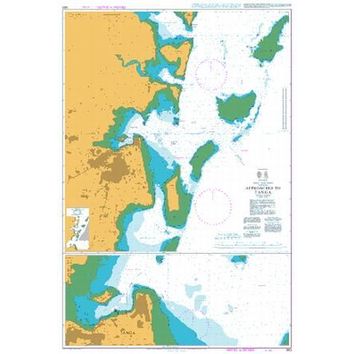 663 Approaches to Tanga Admiralty Chart