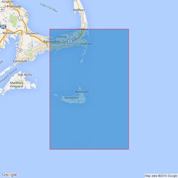 2489 Nantucket Sound Eastern Part and Approaches Admiralty Chart