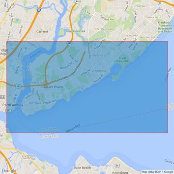 3458 New YorkRaritan Bay to Arthur Kill Admiralty Chart