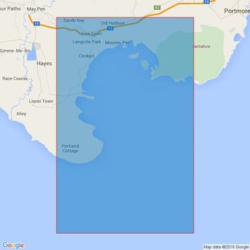 457 Portland Bight Admiralty Chart