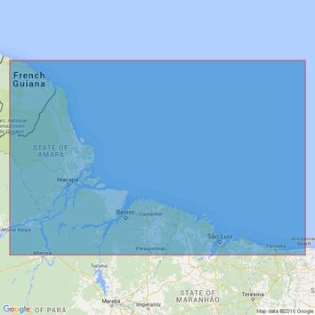 520 Cayenne to Sao Luis Admiralty Chart