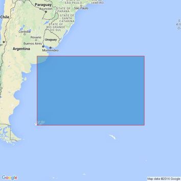 4207 Falkland Islands to Cabo Corrientes and South Georgia Rise Admiralty Chart