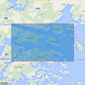 3820 Baltic Sea - Gulf of Finland, Approaches to Inkoo Admiralty Chart