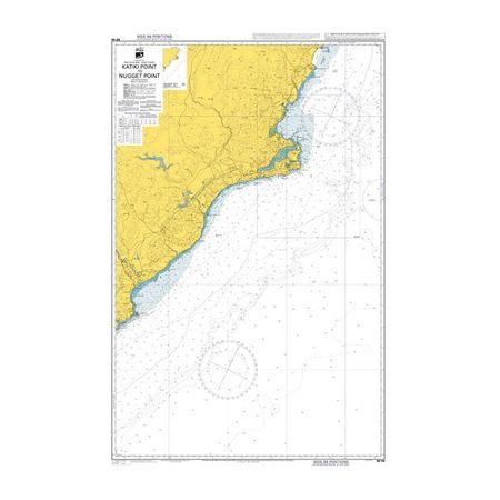 NZ66 Katiki Point to Nugget Point Admiralty Chart only £48.30