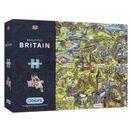 Gibsons Beautiful Britain 1000 Piece Jigsaw Puzzle additional 1