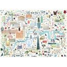 Gibsons Map of London 1000 Piece Jigsaw Puzzle additional 3