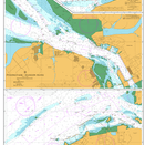 1271 Taesan- P'yongt'aek and Soraep'ogu Admiralty Chart additional 1