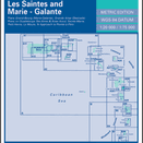 Imray Chart A281: Anchorages in Guadeloupe, Les Saintes &amp; Marie-Galante additional 1