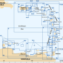 Imray Chart B: Martinique to Trinidad Passage Chart additional 3