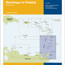 Imray Chart B: Martinique to Trinidad Passage Chart additional 1