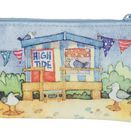Emma Ball Beach Huts Zipper Purse additional 1