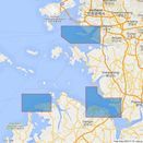 1271 Taesan- P'yongt'aek and Soraep'ogu Admiralty Chart additional 2