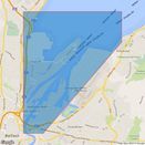 1752 Approaches to Belfast Admiralty Chart additional 2