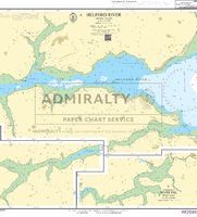 Admiralty 5602_20 Small Craft Chart - Helford River (The West Country)