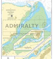 Admiralty 5609_9 Small Craft Chart - Menai Strait - Eastern Part (North West Wales)