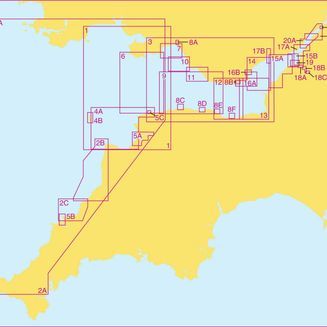 Admiralty 5608 Bristol Channel Small Craft Charts