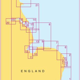 Admiralty 5614 East Coast Small Craft Charts