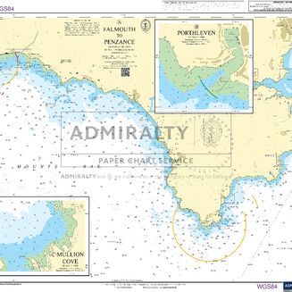 Admiralty 5603 South &amp; West Cornwall Small Craft Charts
