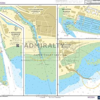 Admiralty 5605 Chichester to Ramsgate Small Craft Charts