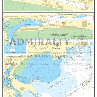 Admiralty 5605 Chichester to Ramsgate Small Craft Charts