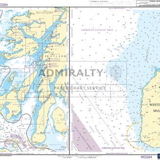 Admiralty 5611 West Coast of Scotland Small Craft Charts