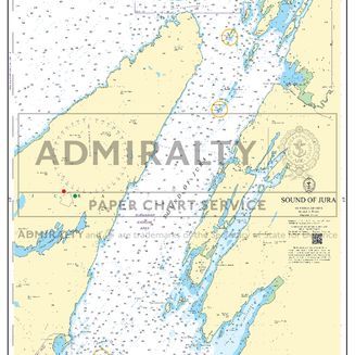 Admiralty 5611 West Coast of Scotland Small Craft Charts