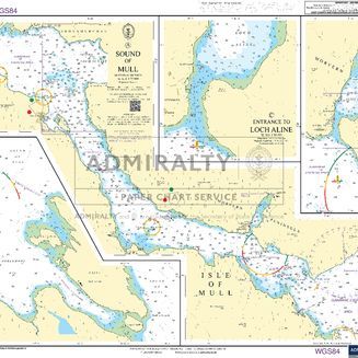 Admiralty 5611 West Coast of Scotland Small Craft Charts