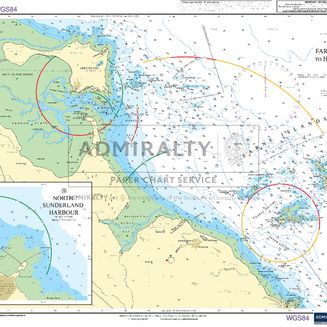 Admiralty 5615 East Coast Small Craft Charts
