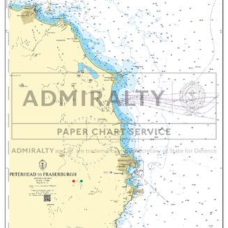 Admiralty 5617 East Coast Scotland Small Craft Charts