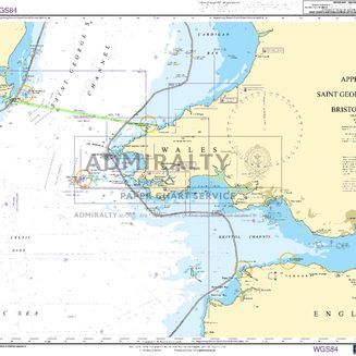 Admiralty 5620 South West Wales Small Craft Charts