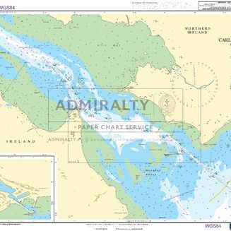 Admiralty 5621 East Coast Ireland Small Craft Charts