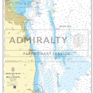 Admiralty 5621 East Coast Ireland Small Craft Charts