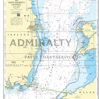 Admiralty 5621 East Coast Ireland Small Craft Charts