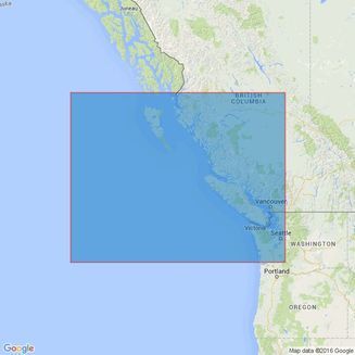 Folio 90 W.Coast N.America, C.Medocino to V'couver