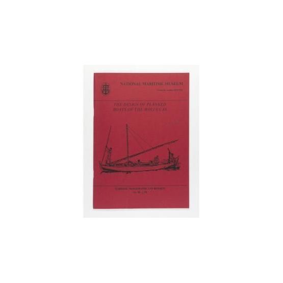 The Design of Planked Boats of the Molluccas (faded cover)