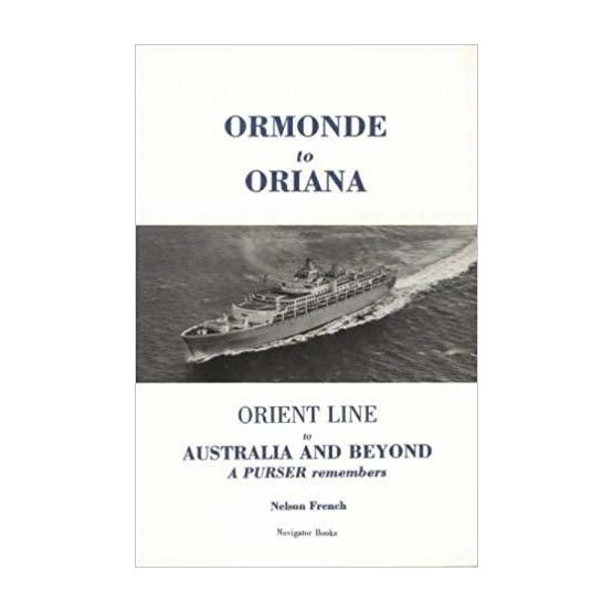 Ormonde to Oriana (Slight damage to cover)