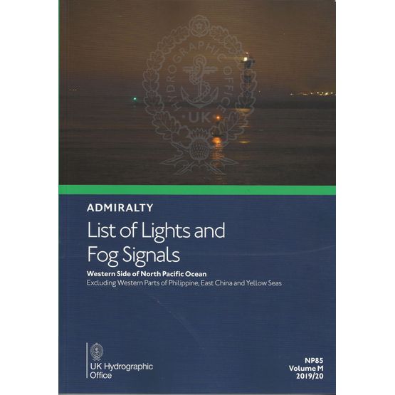 Admiralty NP85 List of Lights &amp; Fog Signals (Volume M)