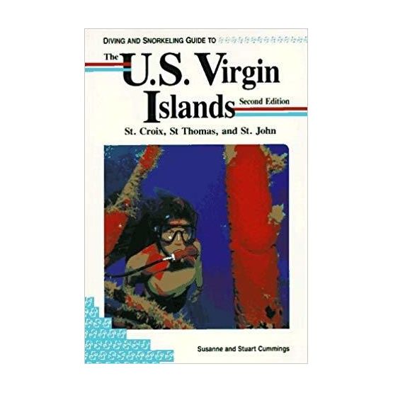 Diving and Snorkeling guide to the U.S. Virgin Islands (slightly faded binder)