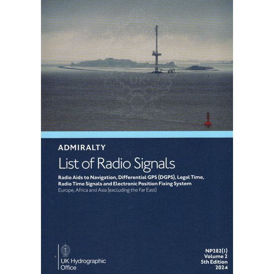 Admiralty NP282(1) List of Radio Signals (Volume 2, Part 1)