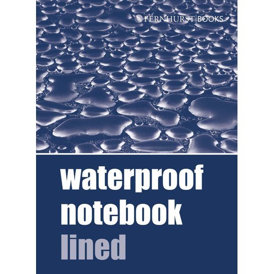 Waterproof Notebook Lined