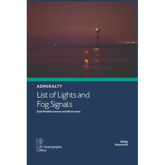 Admiralty NP86 List of Lights and Fog Signals: Volume N