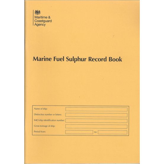 MCA Marine Fuel Sulphur Record Book
