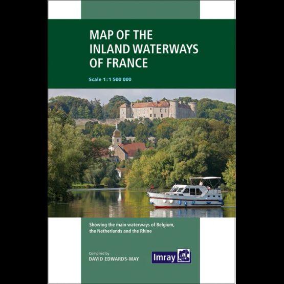 Imray Map of the Inland Waterways of France