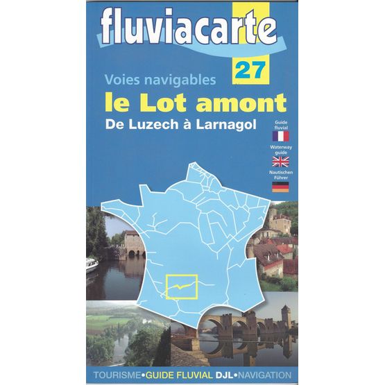 Fluviacarte 27 - Le Lot Amont