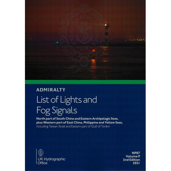 Admiralty NP88 List of Lights &amp; Fog Signals (Volume Q)
