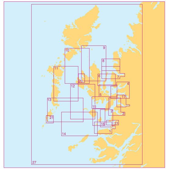 Admiralty 5616_19 Small Craft Chart - Gairloch (Scotland West Coast)