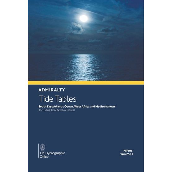 Admiralty NP208-27 Tide Tables: South East Atlantic Ocean (2027)